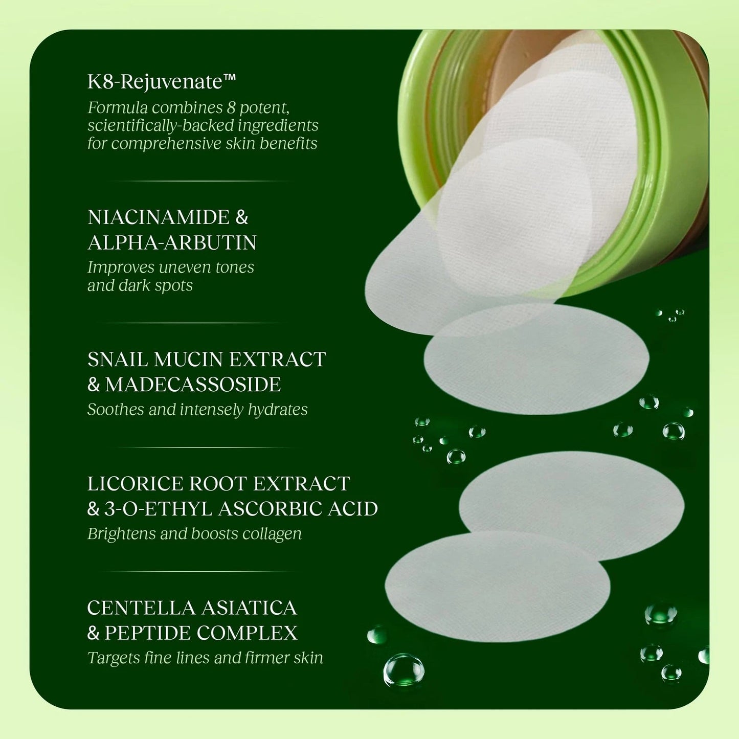 JiYu Glow Toner Pads